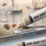 Bone graft putty